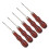 5PCS Wooden Handle Awl Hole Punch Sewing Stitching 2