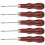 5PCS Wooden Handle Awl Hole Punch Sewing Stitching 6