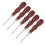 5PCS Wooden Handle Awl Hole Punch Sewing Stitching 5