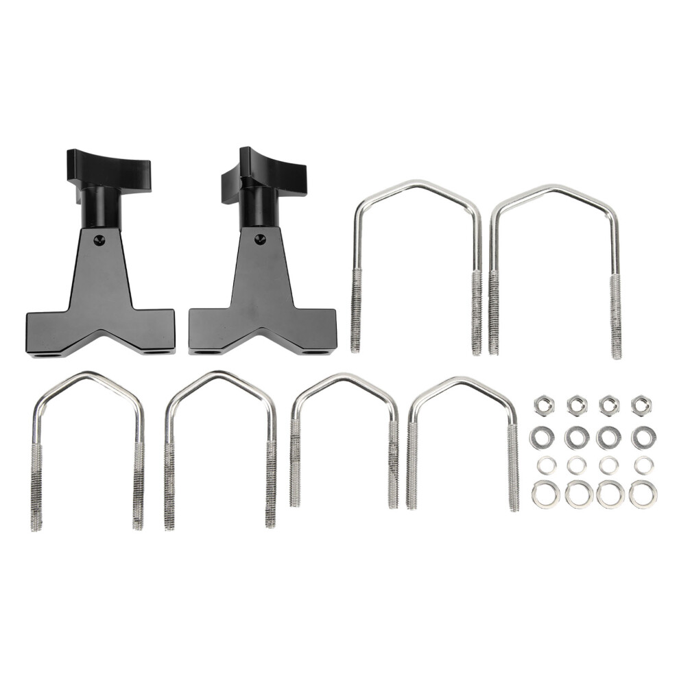 High Lift Jack Tube Mount 1In To 2.5In Metal Black 9121376136740
