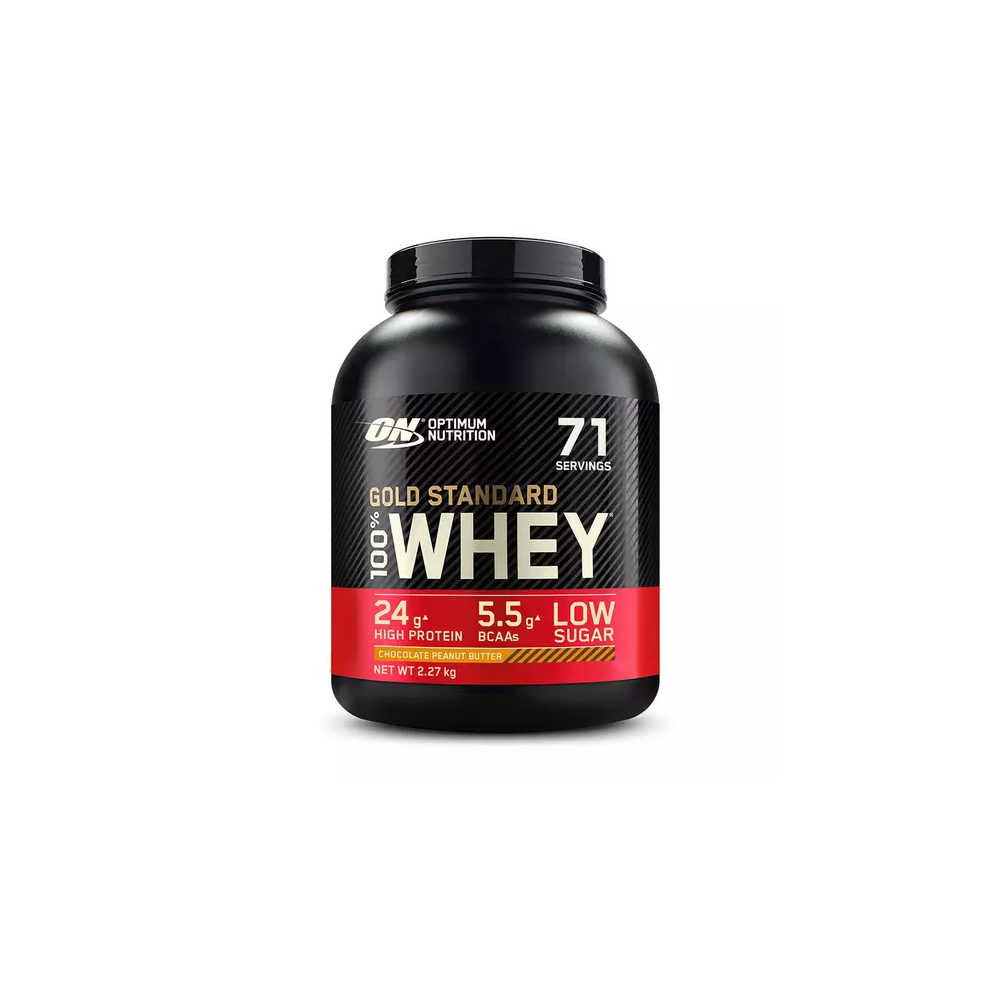 BBD 06/25 Optimum Nutrition Gold Whey 2.27kg Chocolate Peanut Butter