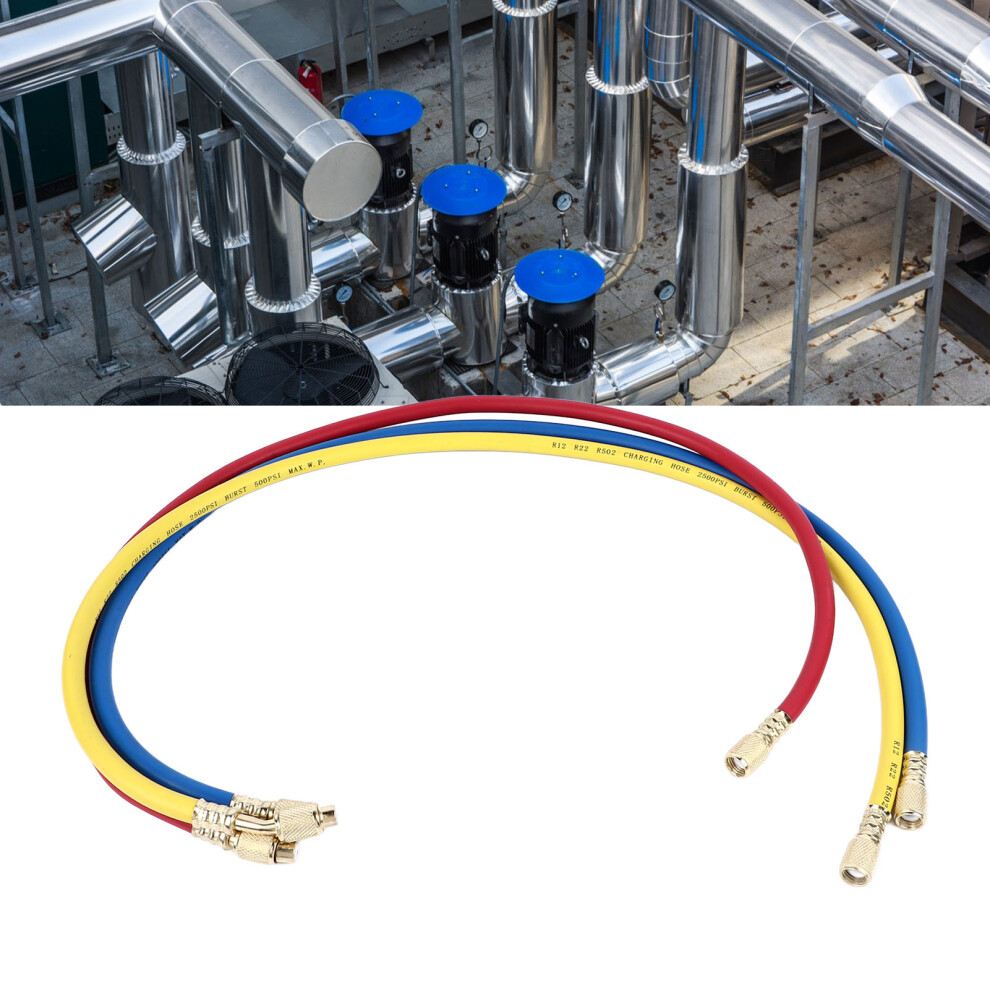 Ac Charging Hose Tube For R22 Refrigeration Tri-Color 0.9M Rubber 9361331964340