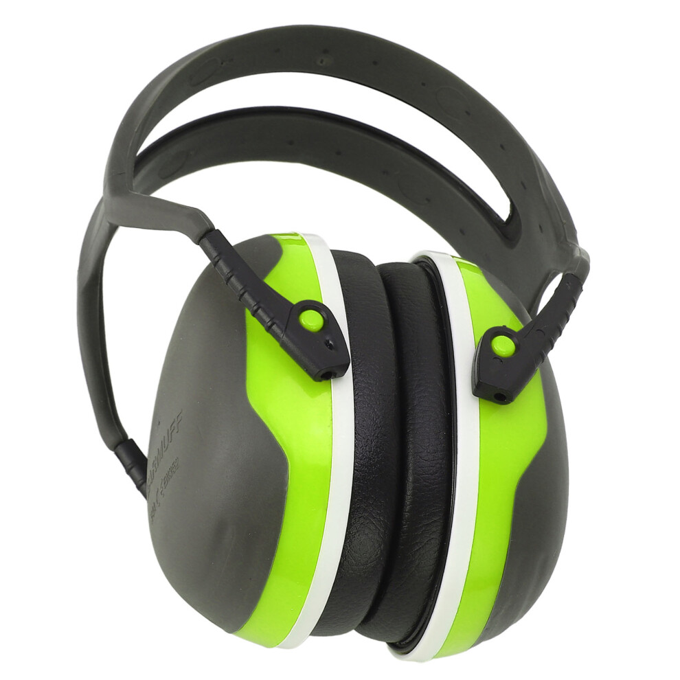 Green Noise Canceling Ear Muffs - Foldable Safety Earmuffs For Sleep & Work 9451331962467