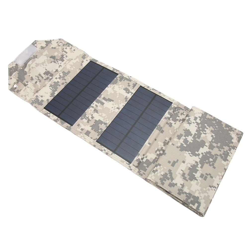 28W Waterproof Foldable Solar Panel Charger With Usb For Smartphones In Camouflage 6911331964449