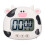 Digital Kitchen Timer White Cow Cartoon 85 g Stand 2