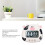 Digital Kitchen Timer White Cow Cartoon 85 g Stand 5