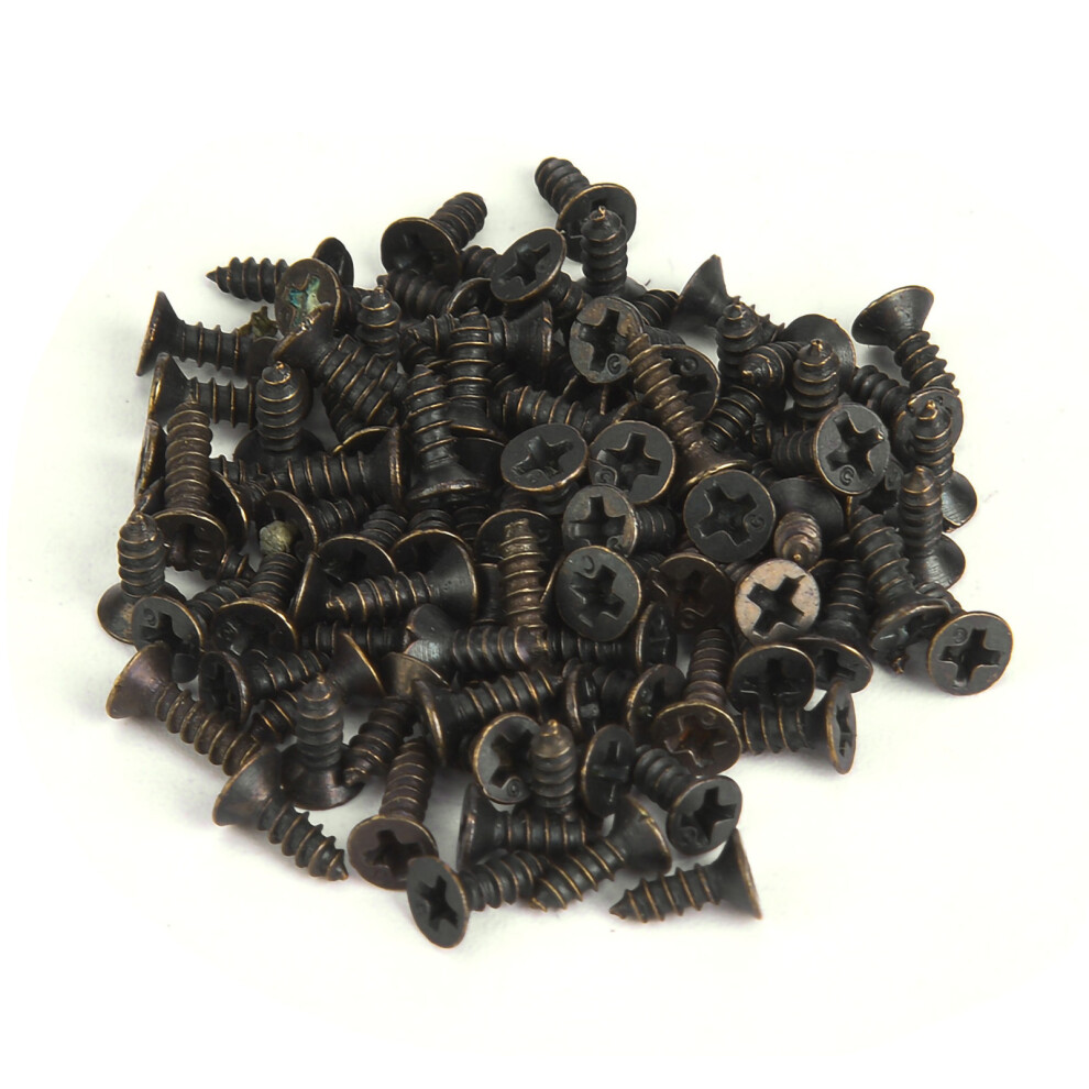 Self Tapping Screw Iron Made Antique Flat Head 9121376137051