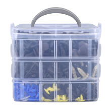 970PCS Car Bumper Clips Kit 16x16x13 cm Universal