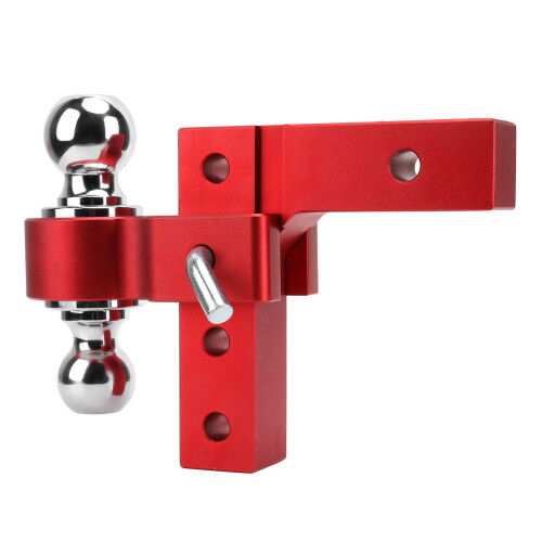 Towing Trailer Hitch Mount with Dual Balls Lock 2