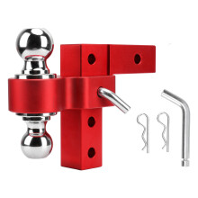 Towing Trailer Hitch Mount with Dual Balls Lock