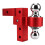 Towing Trailer Hitch Mount with Dual Balls Lock 9