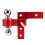 Towing Trailer Hitch Mount with Dual Balls Lock 6