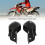 Universal Black ABS Motorcycle Handguards Windproof Shatterproof Protector 4