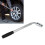 Telescoping Lug Wrench with 2 Sockets 17 19mm 21 11
