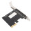 1 Port PCI Express Parallel Card IEEE 1284 DB25 for Printer ECP Mode 14