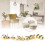 300PCS Upholstery Nails Tacks Stud Pushpin Smooth 6