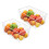 Large Capacity Iron Freezer Baskets - Rust Proof, 2pcs, White 5