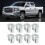 16Pcs Truck Bed Cap Topper Mount Clamps Camper 12