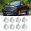 16Pcs Truck Bed Cap Topper Mount Clamps Camper 10