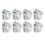 16Pcs Truck Bed Cap Topper Mount Clamps Camper 7