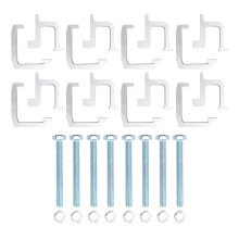 16Pcs Truck Bed Cap Topper Mount Clamps Camper
