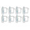 16Pcs Truck Bed Cap Topper Mount Clamps Camper 4