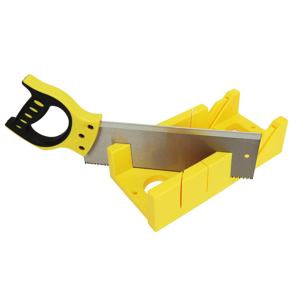 Hand Mitre Saw Guide Tool With Storage Box, Steel, Abs, Tpr, Angle Cutting 4271331976319