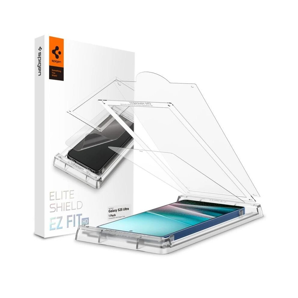 Samsung Spigen Elite Shield Ex Fit Hd For Galaxy S25 Ultra - Afl09083