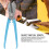 Snips 12in Tin Sheet Metal Cutter 1.2mm Silver 5