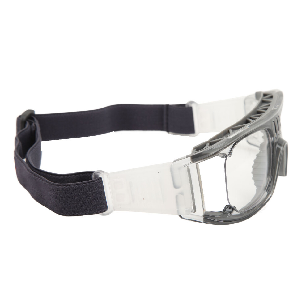 Impact-Resistant Fog Proof Sports Goggles With Adjustable Band, Gray 4991331980795