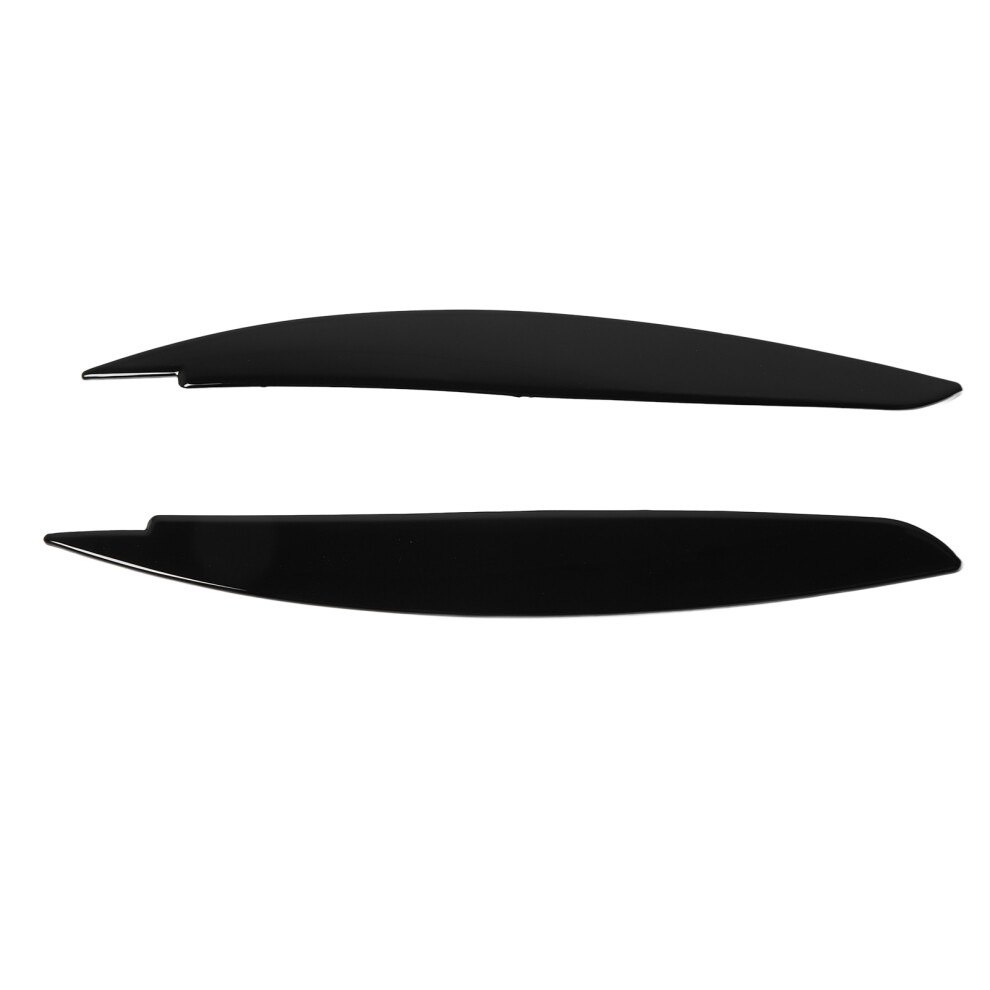 1 Series Headlight Eyebrow Cover Glossy E81 E82 E87 E88 Black 4611331982703