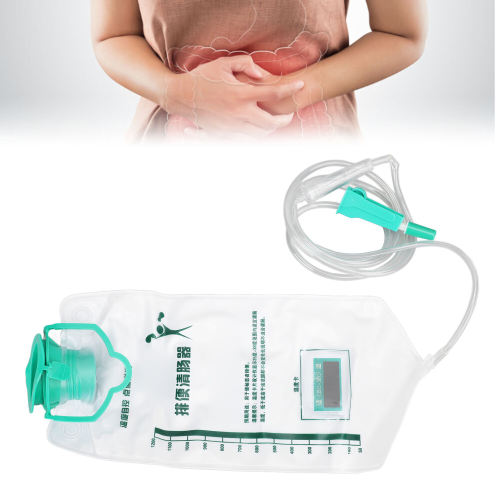 Intestinal Hydrotherapy Silicone Bag for Bloating & Constipation Relief