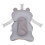 Orange Pig Baby Bath Support Pillow - Soft Spine 12