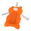 Orange Pig Baby Bath Support Pillow - Soft Spine 14