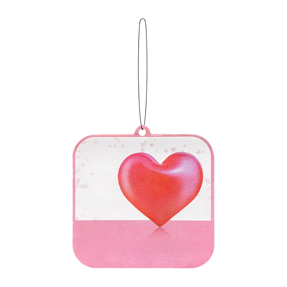 Scented Heart Car Freshener - Elegantly Decorates With Long-Lasting Aroma 8781331991329