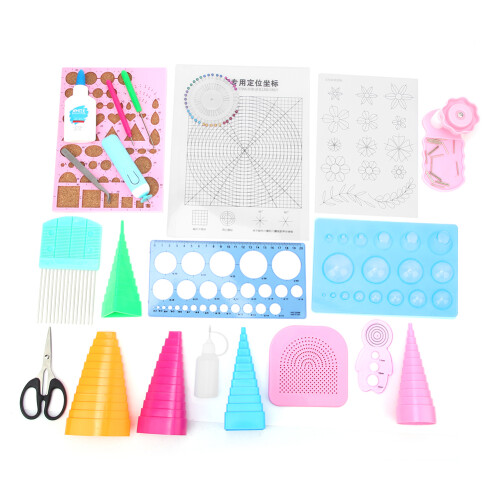 24pcs Paper Quilling Tool Complete Set Electric