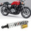 390mm Spring Absorber, Heavy Duty 420mm Silver 16