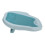 Foldable Heart Shaped Infant Bath Holder - Blue Ergonomic Design 15