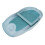 Foldable Heart Shaped Infant Bath Holder - Blue Ergonomic Design 13