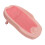 Pink Foldable Heart-Shaped Infant Baby Bath Support Rack, Ergonomic Plastic 16