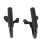 Car Front Grab Handles Bar Black Powder Coated 13