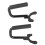 Car Front Grab Handles Bar Black Powder Coated 5
