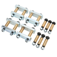 Heavy Duty Shackle Upgrade Kit Tandem Axle Steel