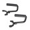 Car Front Grab Handles Bar Black Powder Coated 9