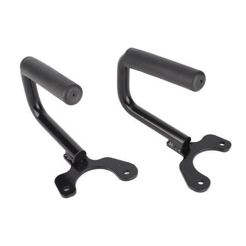 Car Front Grab Handles Bar Black Powder Coated 1