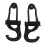 Front Tow Hooks Kit with Bezel Bracket 68196982AA 7