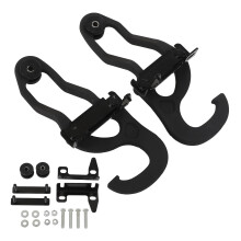 Front Tow Hooks Kit with Bezel Bracket 68196982AA