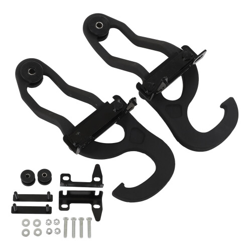 Front Tow Hooks Kit with Bezel Bracket 68196982AA