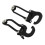 Front Tow Hooks Kit with Bezel Bracket 68196982AA 8