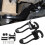Front Tow Hooks Kit with Bezel Bracket 68196982AA 11